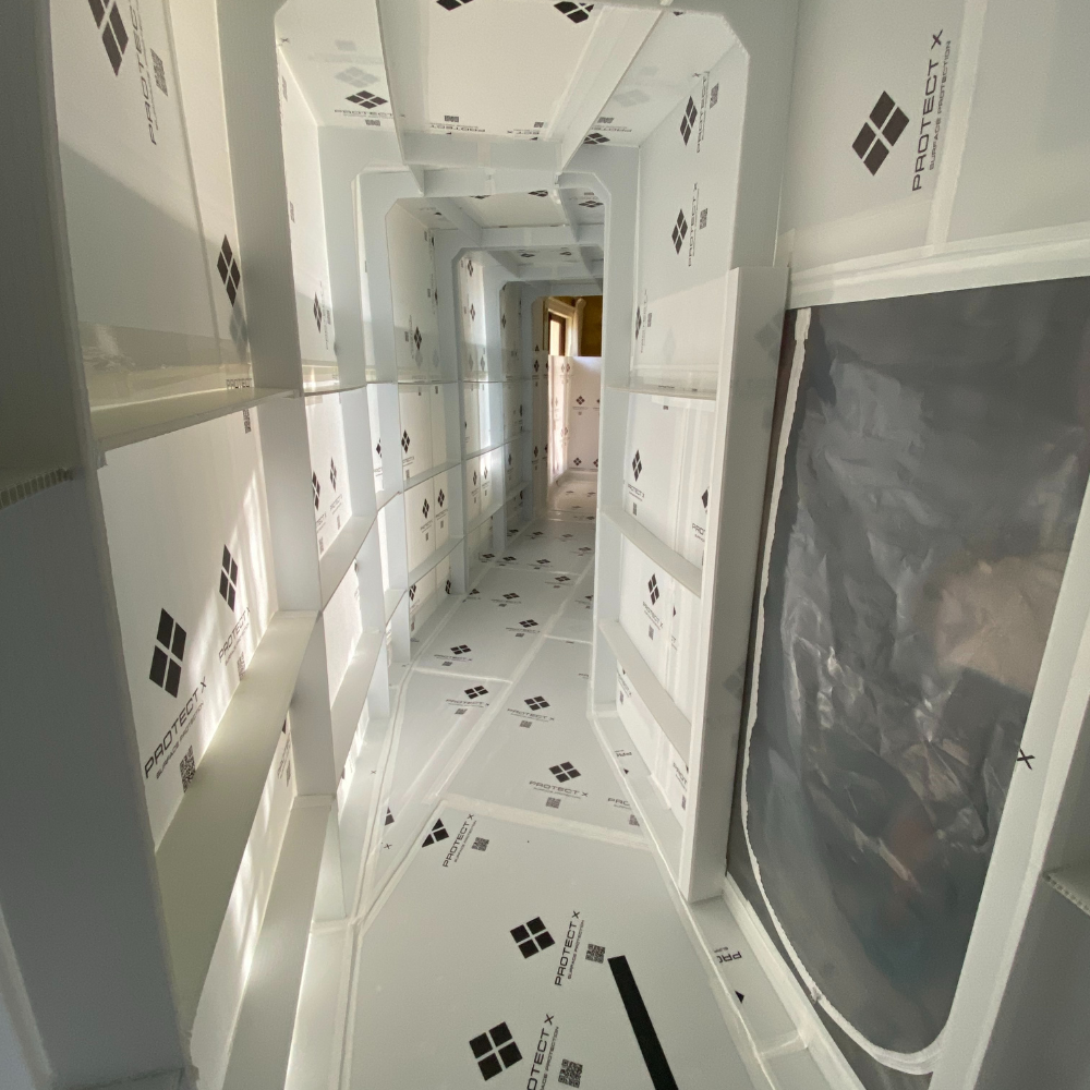 Temporary Dust Containment for Construction – Protect X Surface Protection