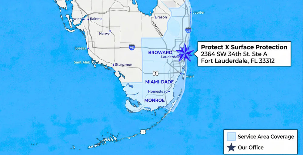 Service area map